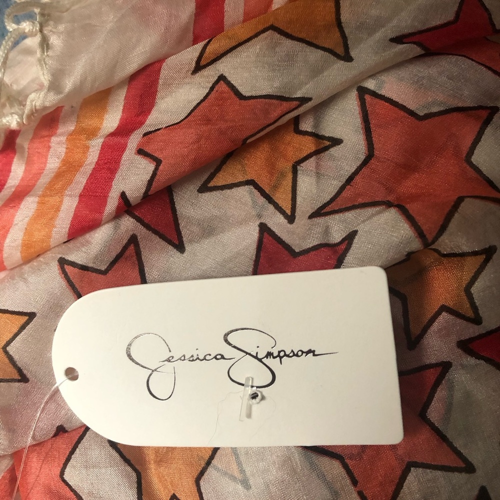 Jessica Simpson Star Scarf NWT
